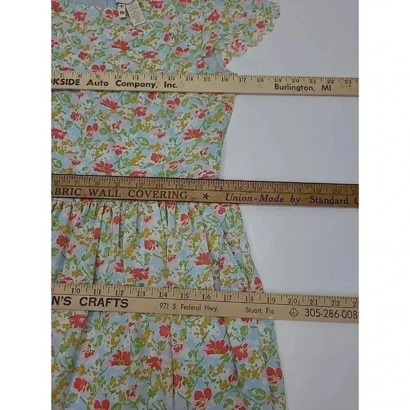 Matilda Jane Mini Dress Women's Size 6 Floral Back Zipper - Picture 4 of 6